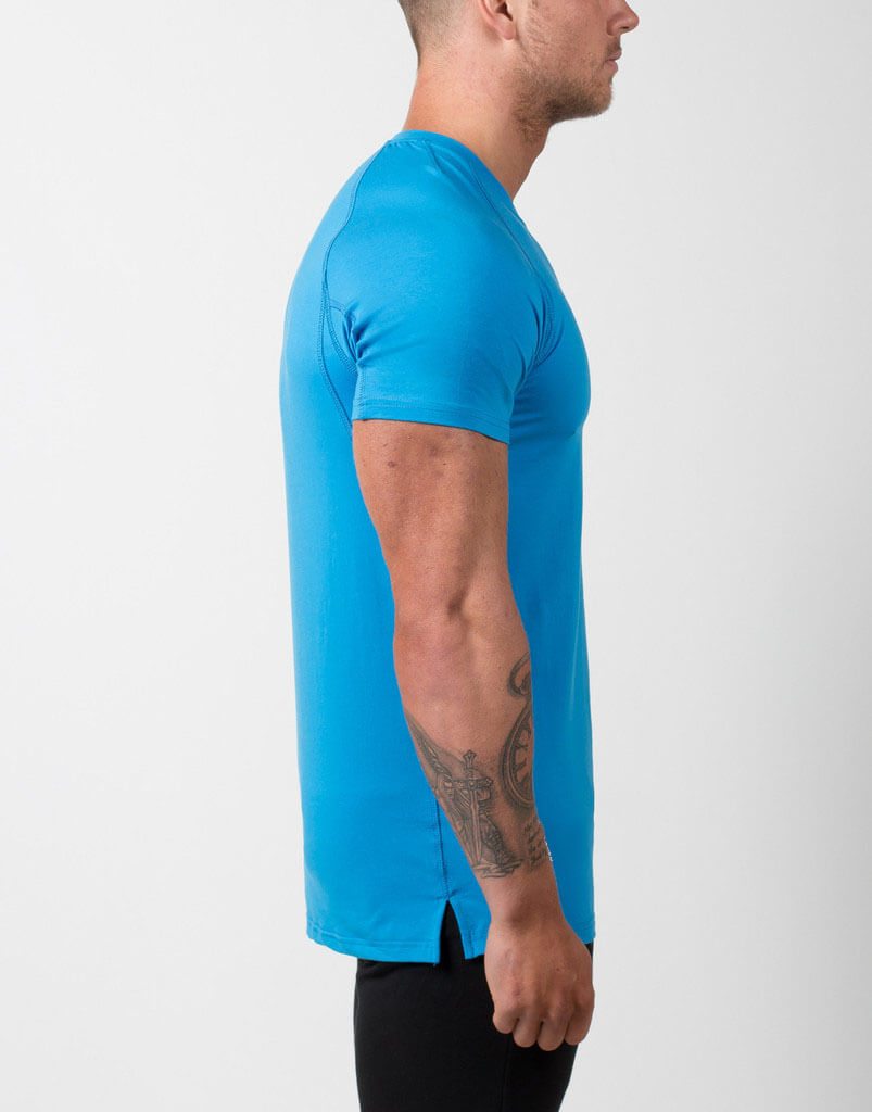 private label long sleeve slim fit gym antibacterial t shirt 丨