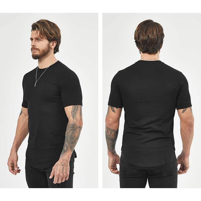 Jersey T Shirt, Curved Hem Tee, Unisex Short Sleeve T Shirts, Wholesale  T Shirts